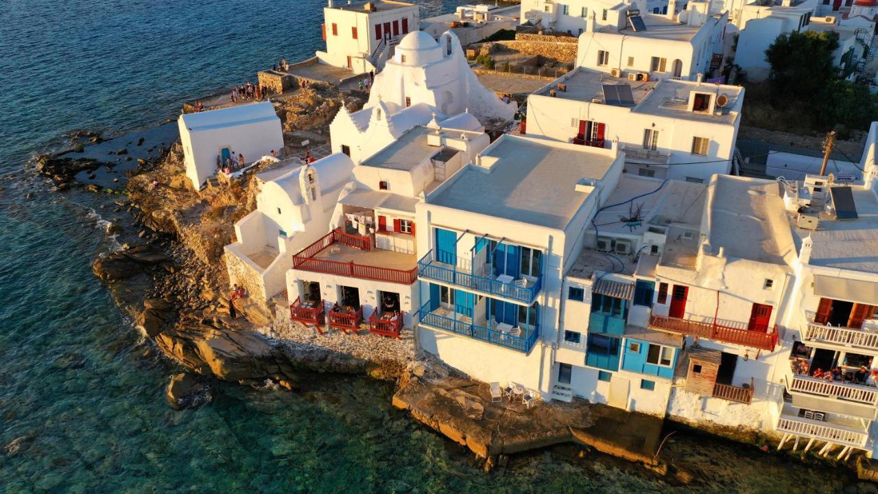 บลูโทเปีย สวีท Bed & Breakfast Mykonos Town ภายนอก รูปภาพ