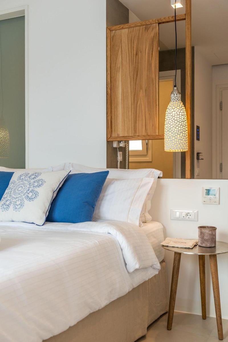 บลูโทเปีย สวีท Bed & Breakfast Mykonos Town ภายนอก รูปภาพ