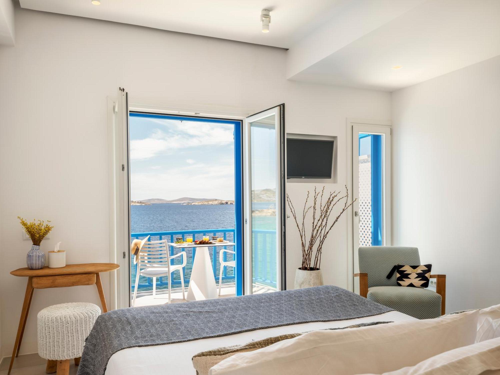 บลูโทเปีย สวีท Bed & Breakfast Mykonos Town ภายนอก รูปภาพ