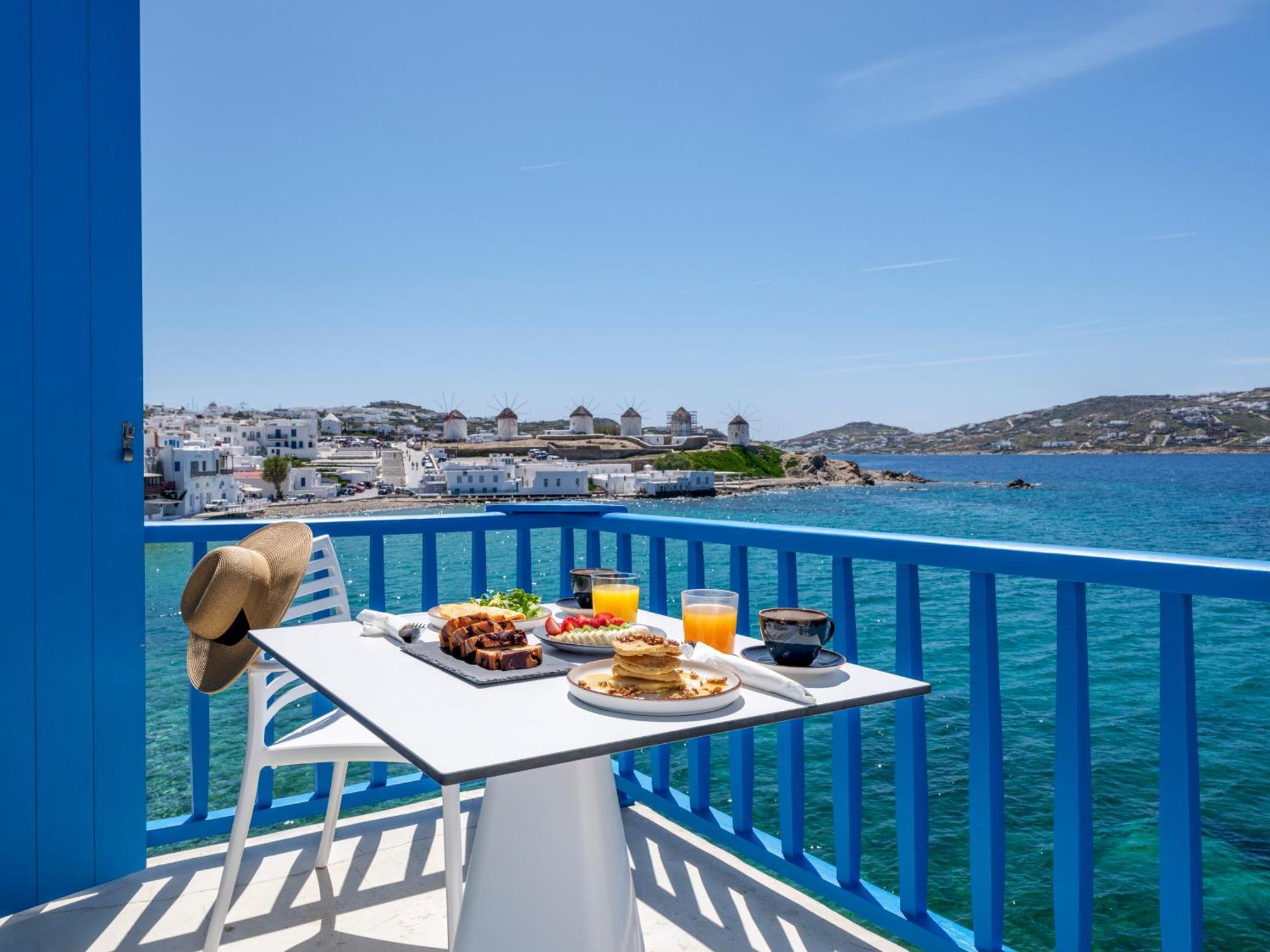 บลูโทเปีย สวีท Bed & Breakfast Mykonos Town ภายนอก รูปภาพ