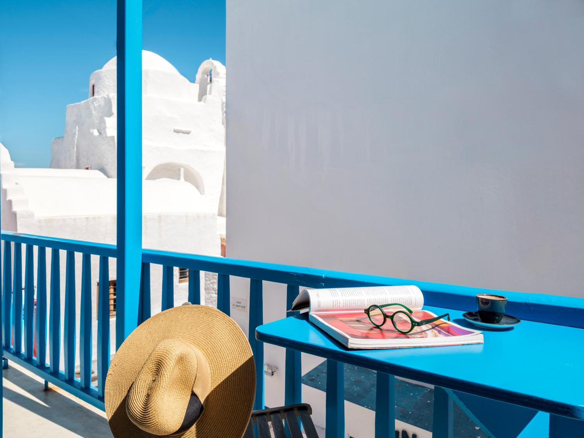 บลูโทเปีย สวีท Bed & Breakfast Mykonos Town ภายนอก รูปภาพ