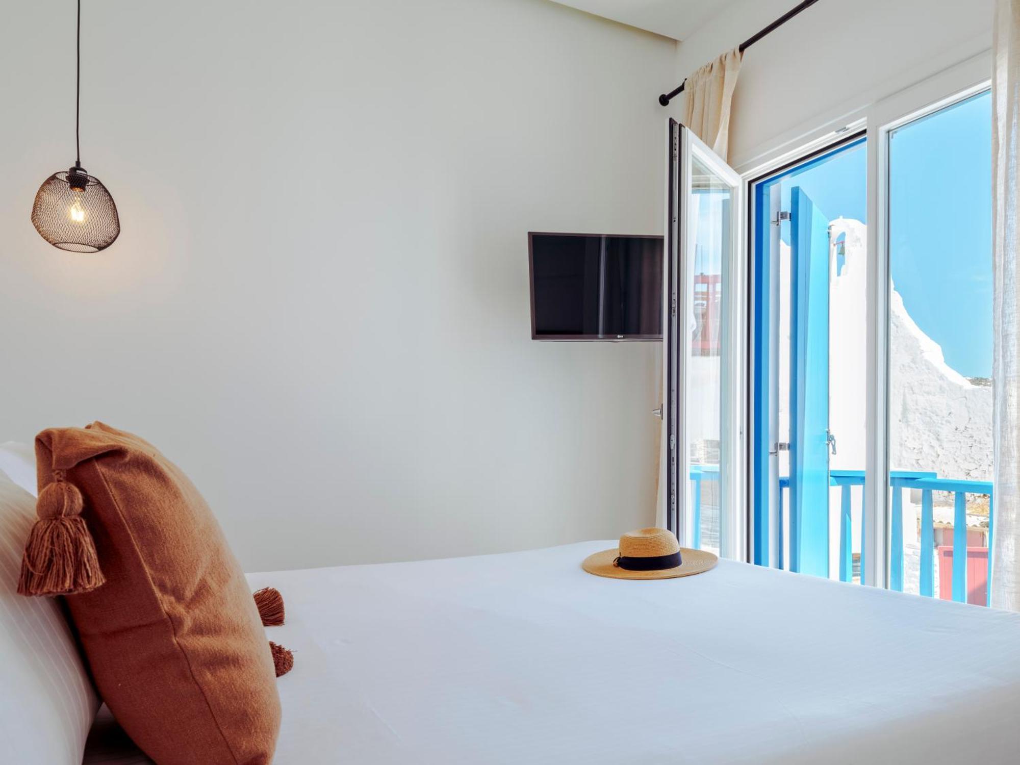 บลูโทเปีย สวีท Bed & Breakfast Mykonos Town ภายนอก รูปภาพ